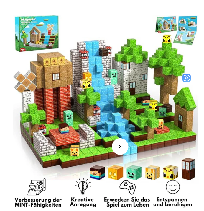 Cubidoo® - Blocs Créatifs Aimantés